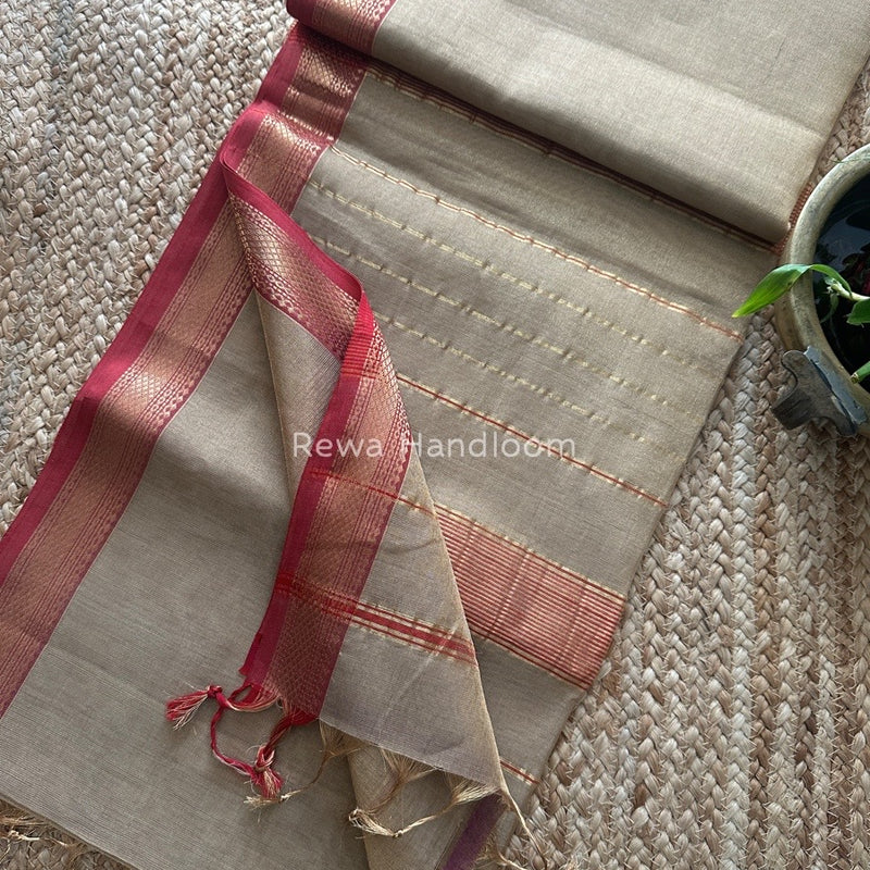 Maheshwari Tissue Silk Saree 