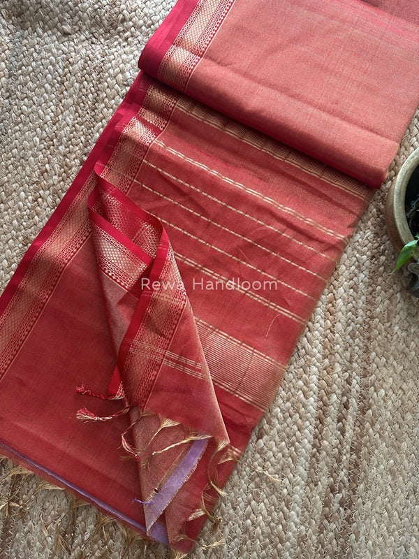 Maheshwari Tissue Silk Saree