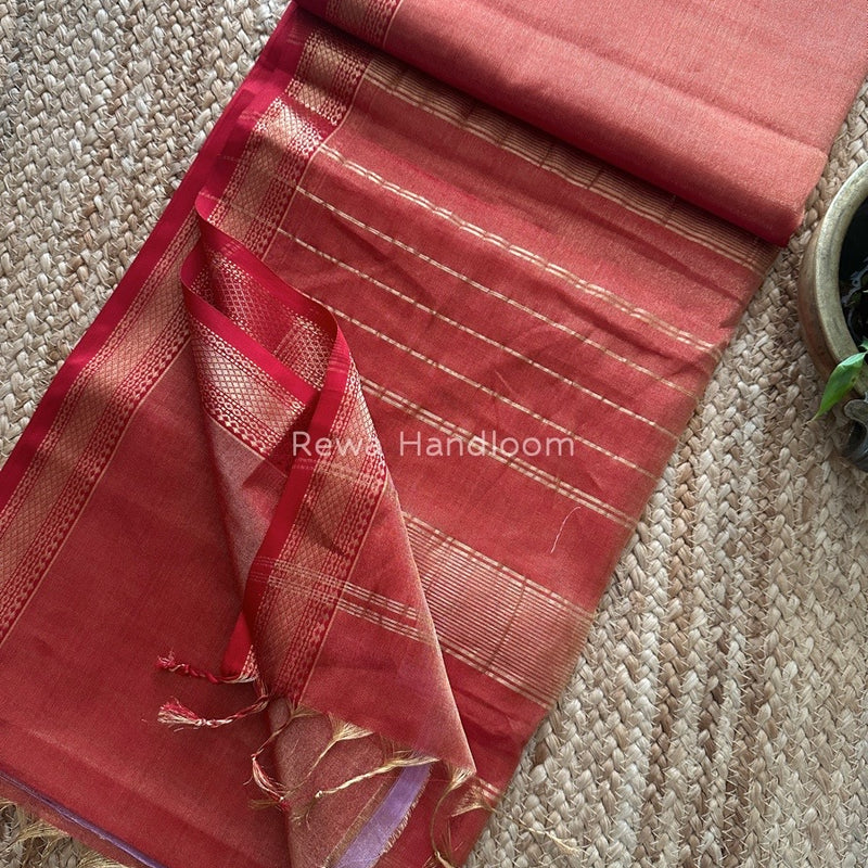 Maheshwari Tissue Silk Saree