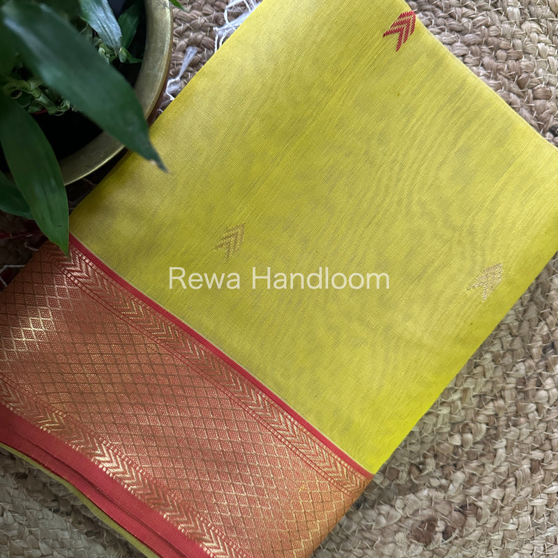 Zari Butti ~ Maheshwari Saree