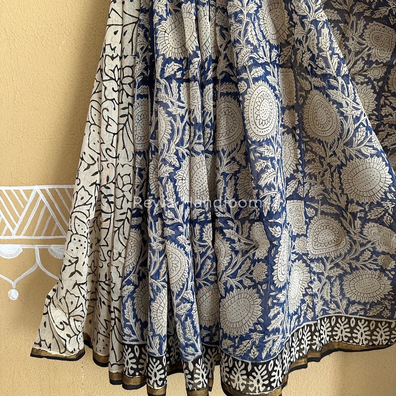  Chanderi Silk Printed Saree