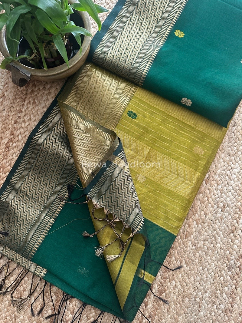 Maheshwari Rich Pallu Silk Saree