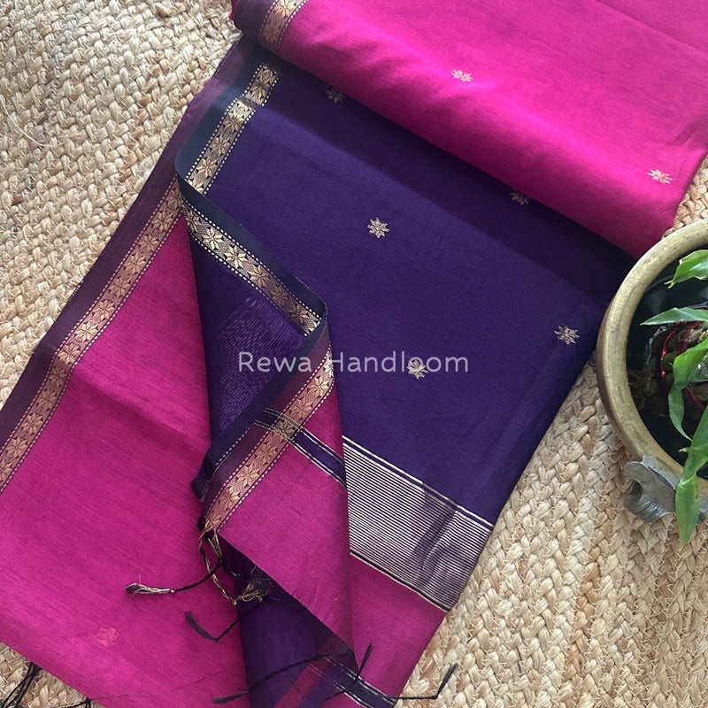 Star Butti Maheshwari Saree
