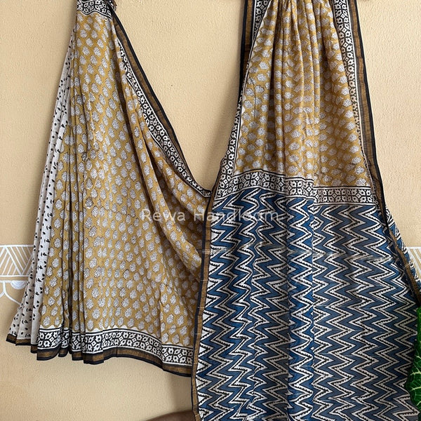  Chanderi Silk Printed Saree