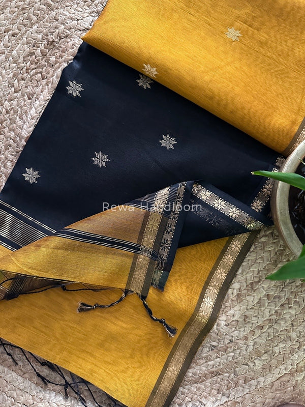  Zari Butti Maheshwari Saree