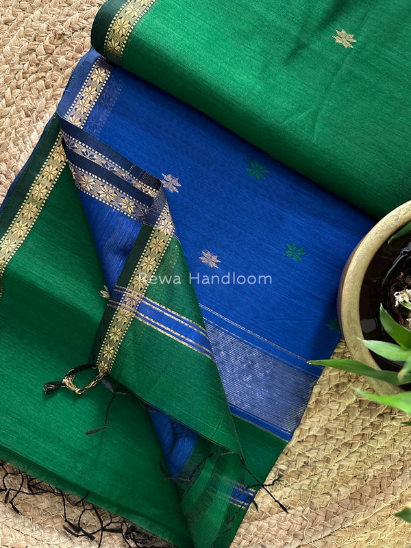  Zari Butti Maheshwari Saree