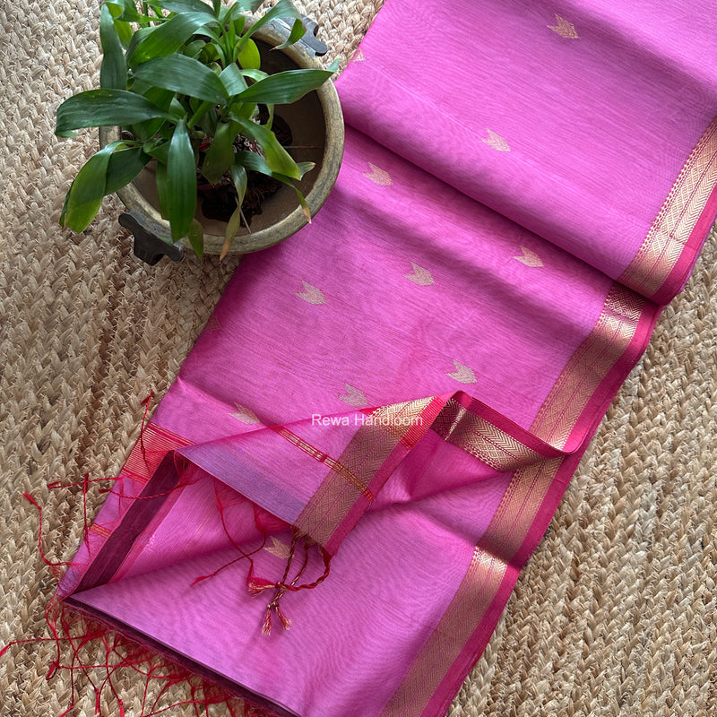 Maheshwari Aami Butti Saree