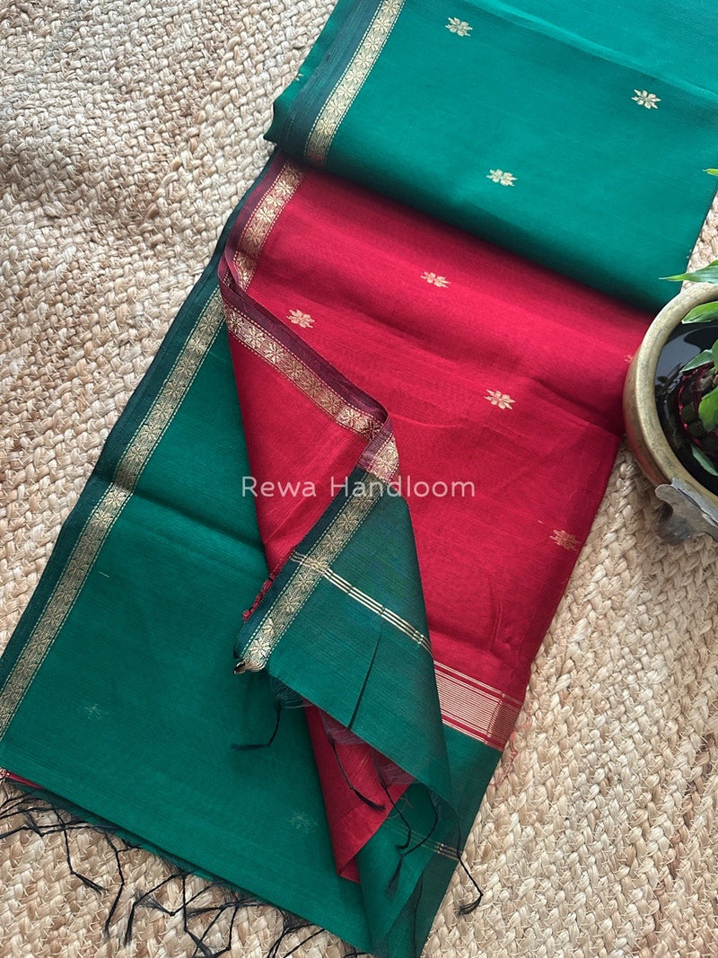 Star Butti Maheshwari Saree 