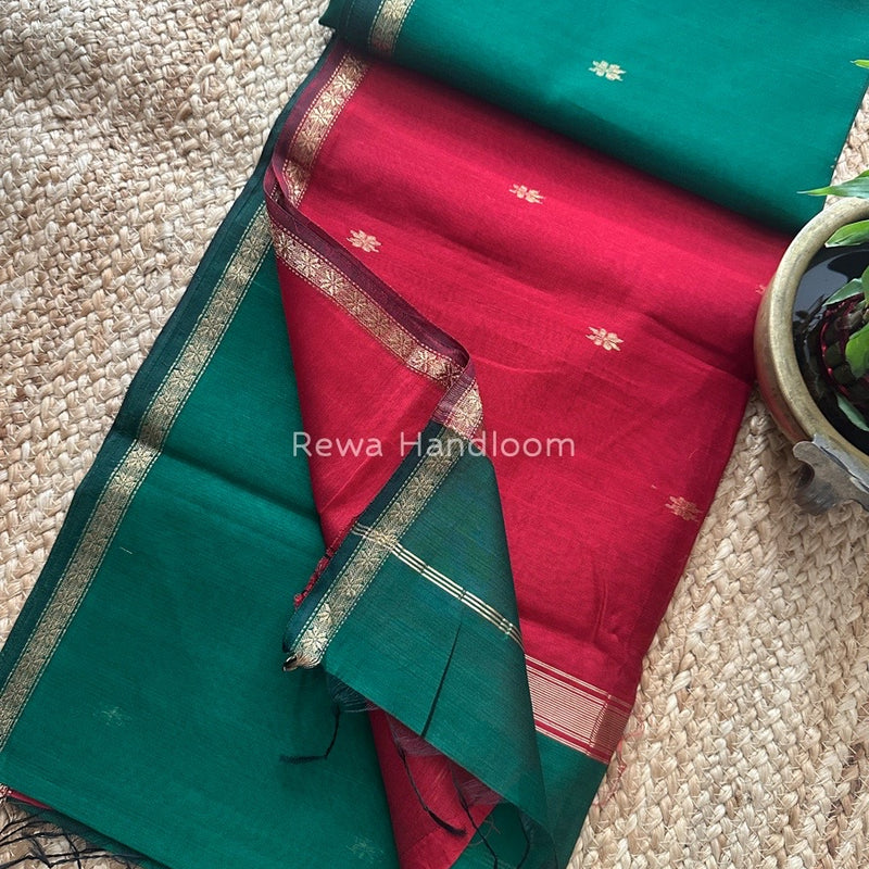 Star Butti Maheshwari Saree 