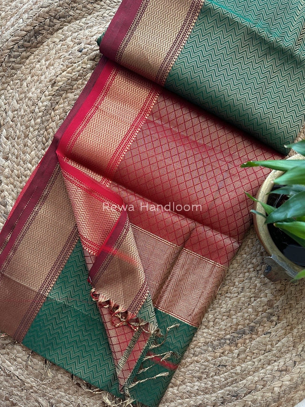 Maheshwari 4 Pedal Tissue Saree
