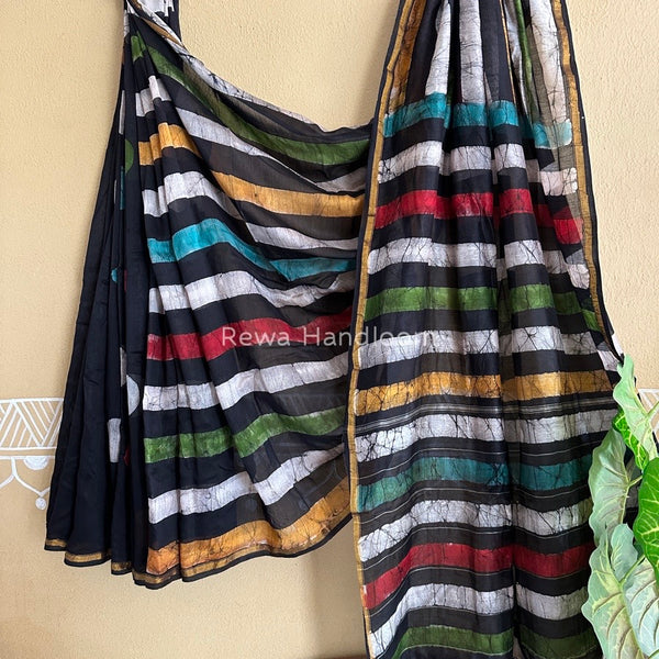  Chanderi Silk Printed Saree
