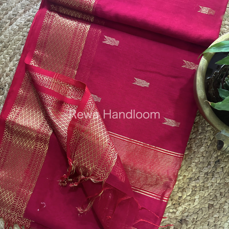 Maheshwari Zari Butti Saree 