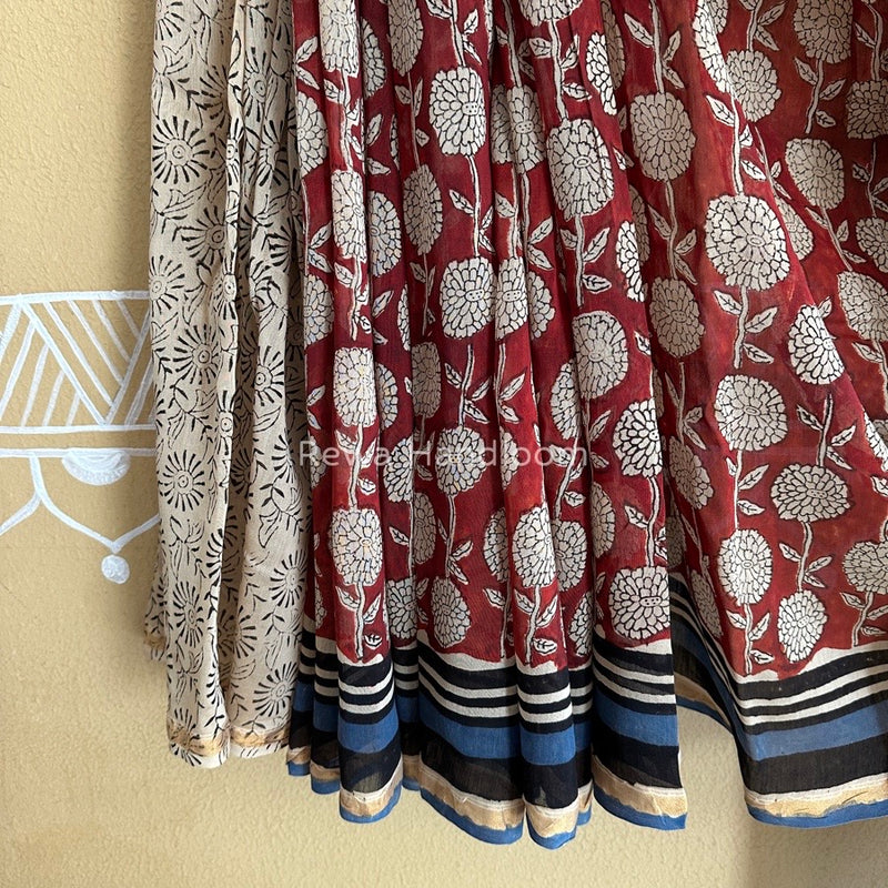 Chanderi Silk Printed Saree