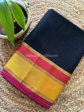 Maheshwari Ganga Jamuna Rewa Border Saree