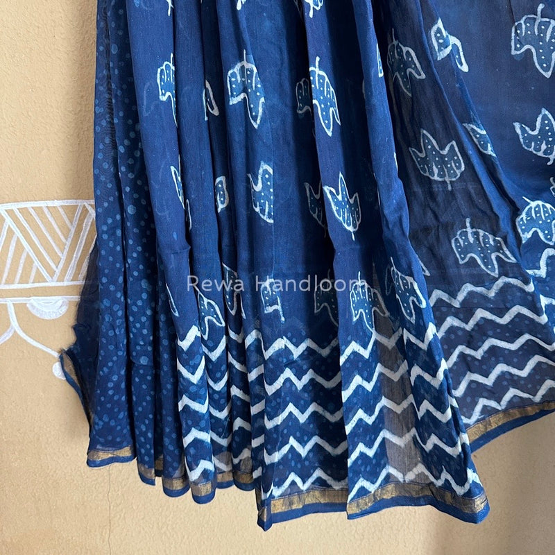  Chanderi Silk Printed Saree