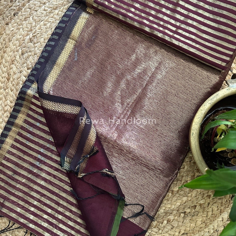 Maheshwari Tissue Silk Saree