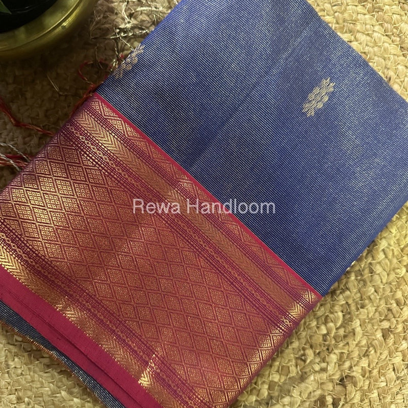 Maheshwari Tissue Silk Saree
