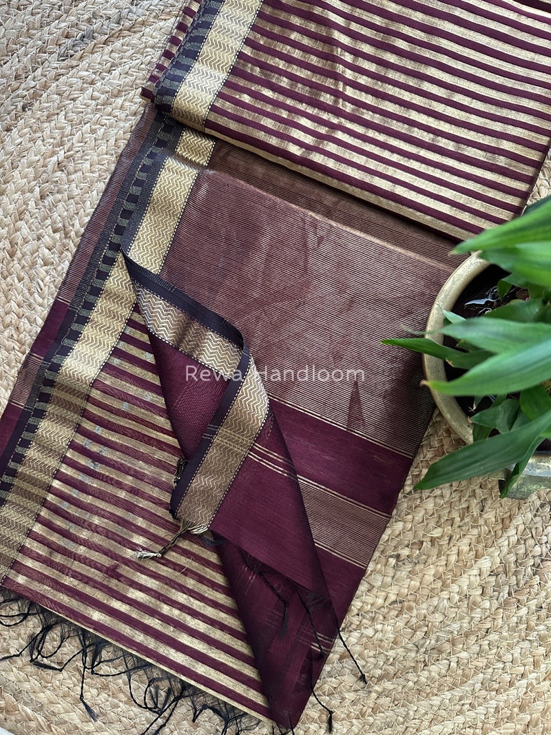 Maheshwari Tissue Silk Saree