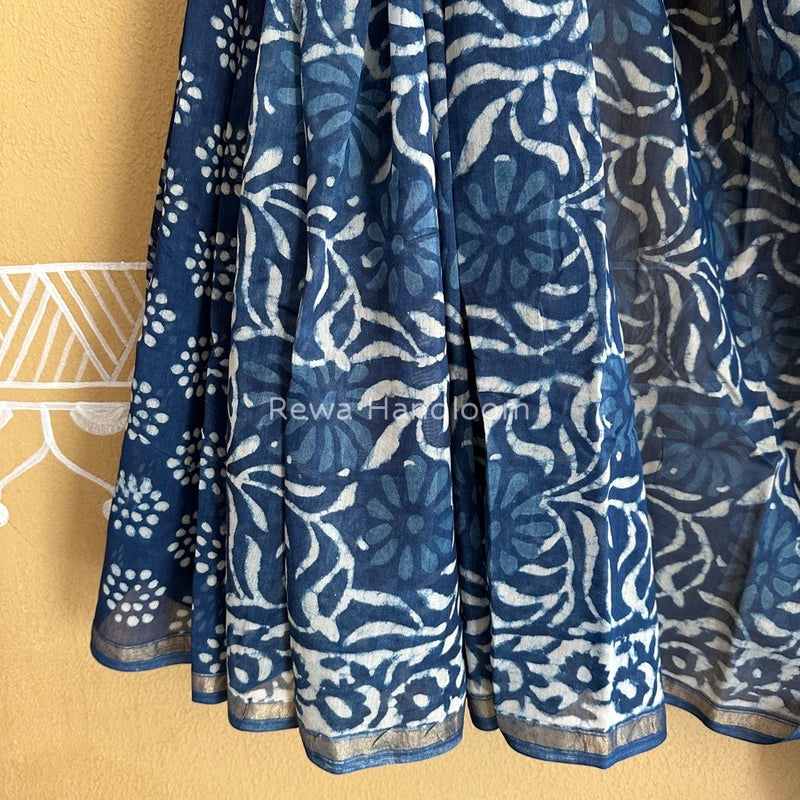  Chanderi Silk Printed Saree