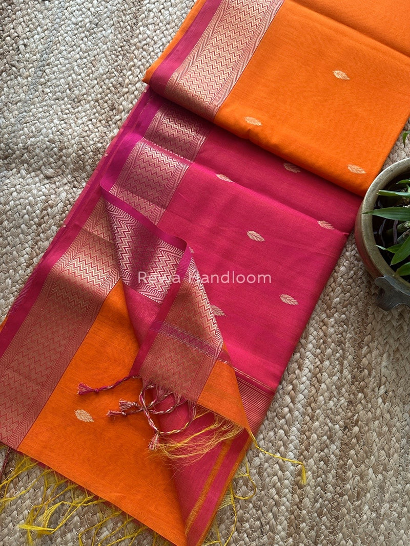 Maheshwari Zari Butti Saree