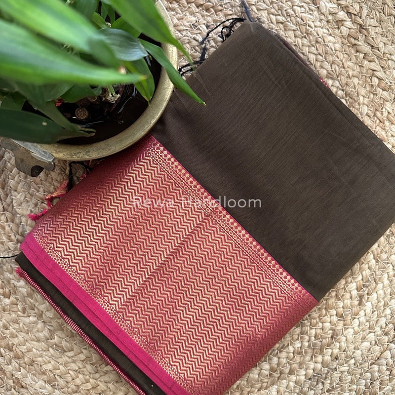 Maheshwari Green Zari Skirt Saree ZS060