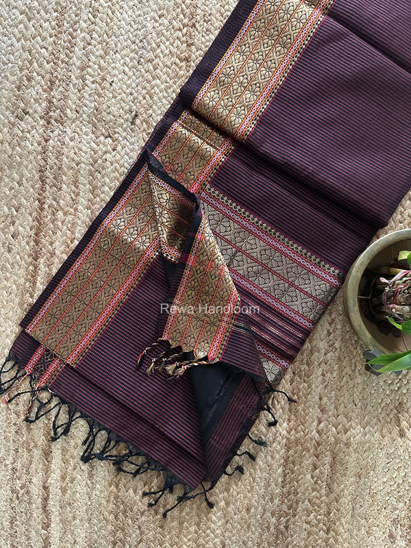 Maheshwari Garbha Reshami Rich Pallu Silk Saree