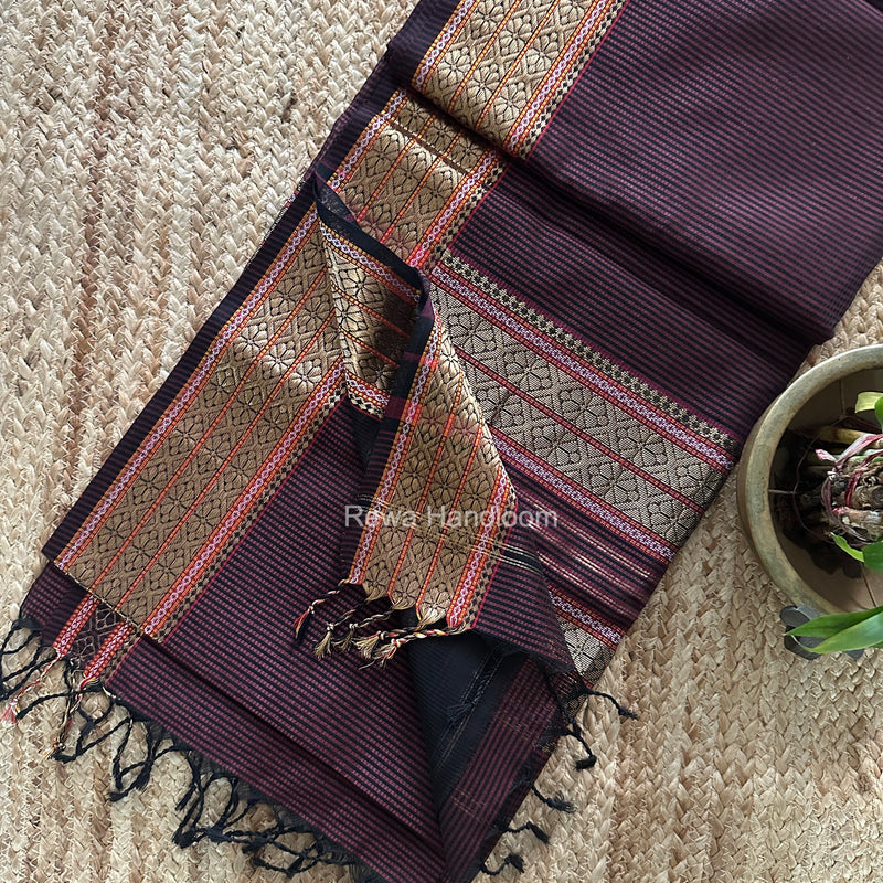Maheshwari Garbha Reshami Rich Pallu Silk Saree