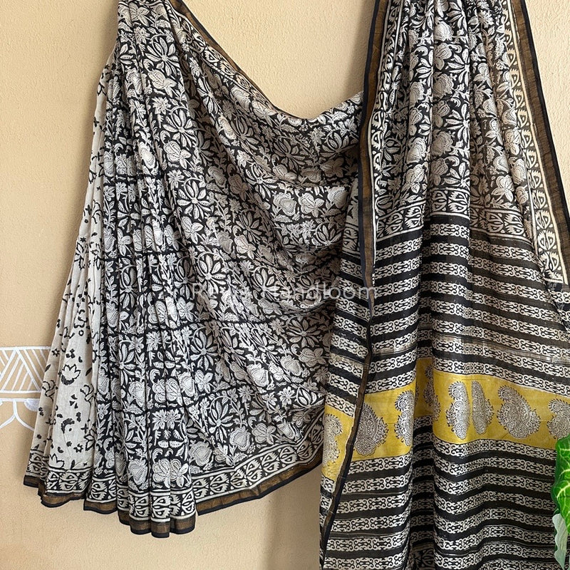  Chanderi Silk Printed Saree