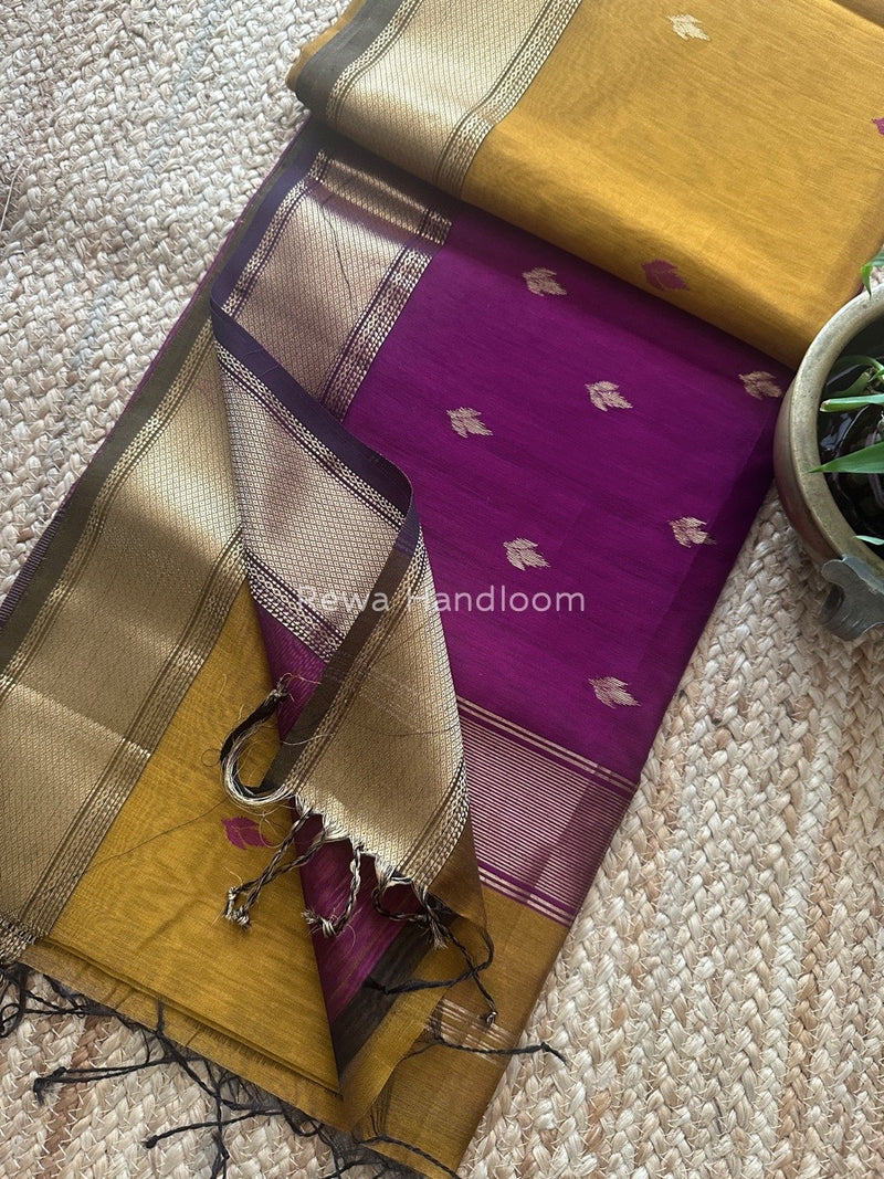Maheshwari Zari Butti Saree 