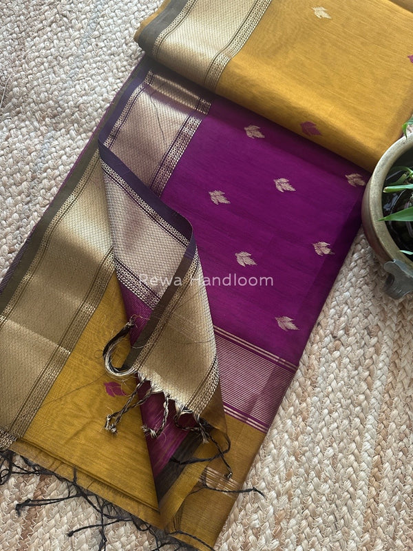 Maheshwari Zari Butti Saree 