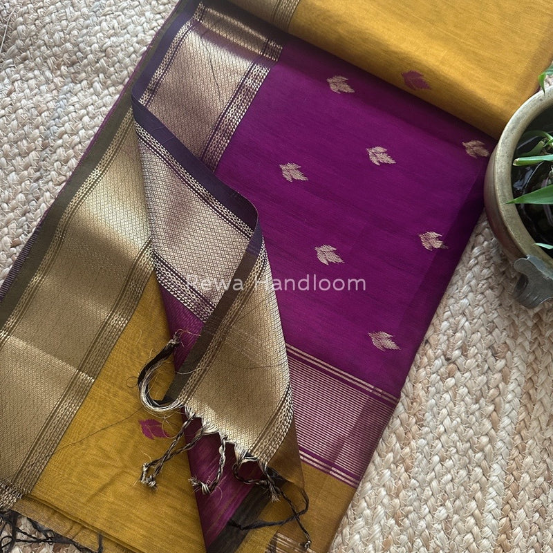 Maheshwari Zari Butti Saree 