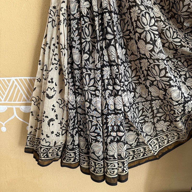  Chanderi Silk Printed Saree