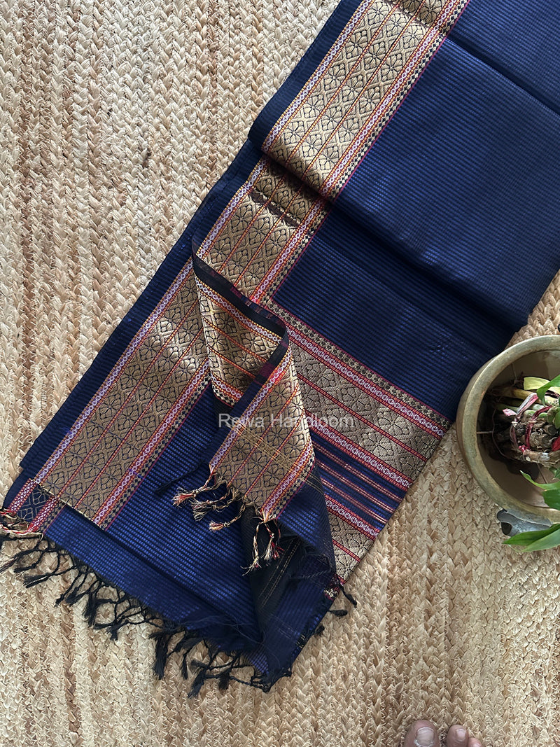 Maheshwari Garbha Reshami Rich Pallu Silk Saree