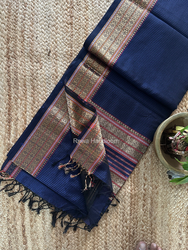 Maheshwari Garbha Reshami Rich Pallu Silk Saree