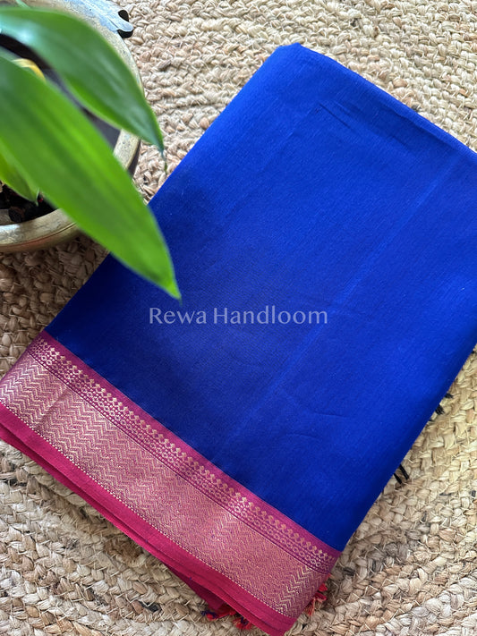 Maheshwari Rewa Border Saree 