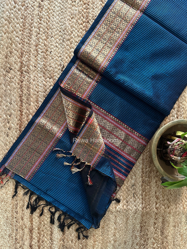 Maheshwari Garbha Reshami Rich Pallu Silk Saree