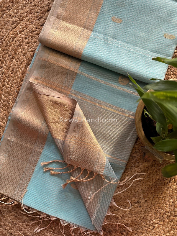 Maheshwari Tissue Butti Saree