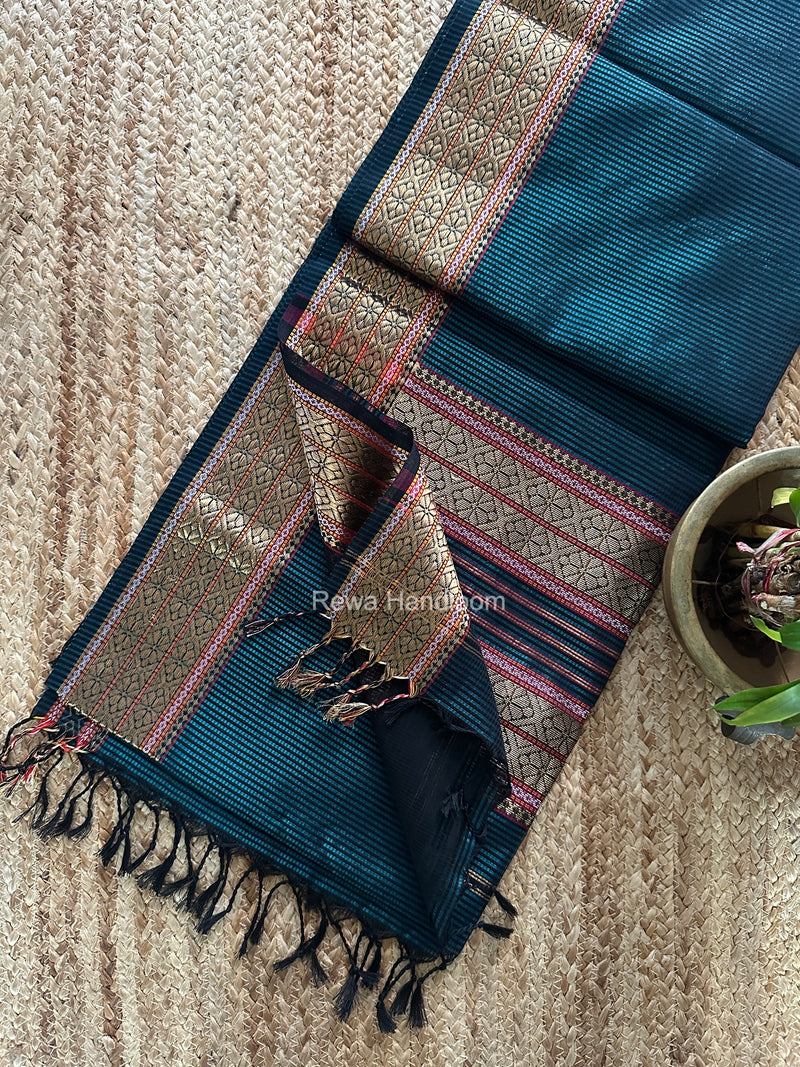 Maheshwari Garbha Reshami Rich Pallu Silk Saree