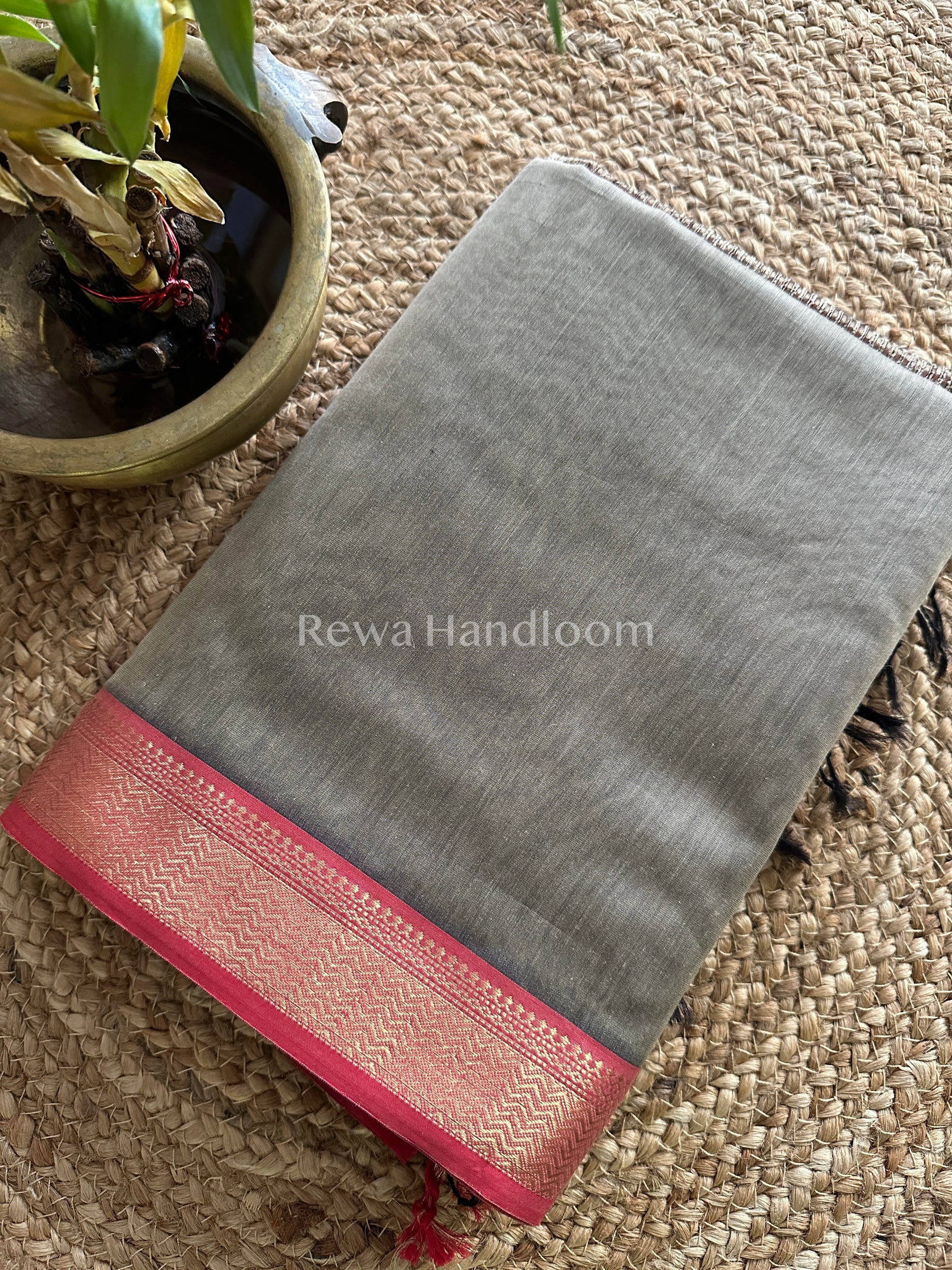 Maheshwari Rewa Border Saree 