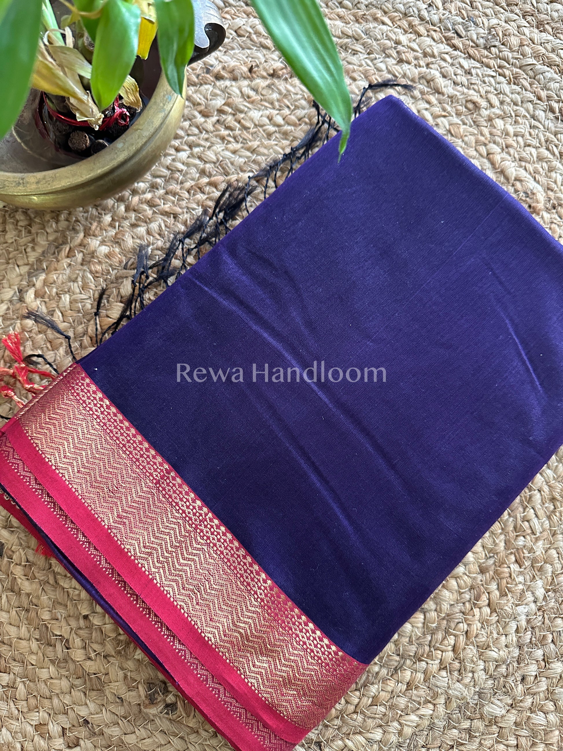 Maheshwari Rewa Border Saree