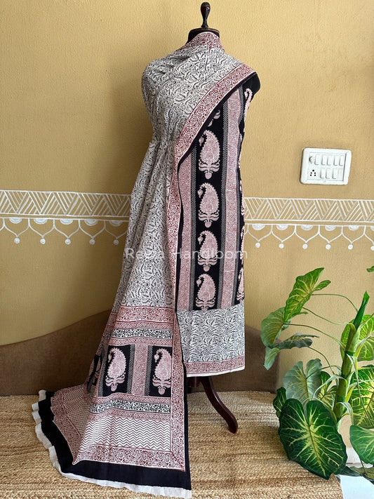  Bagh Print Cotton Suit