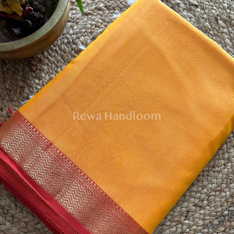 Maheshwari Rewa Border Saree 