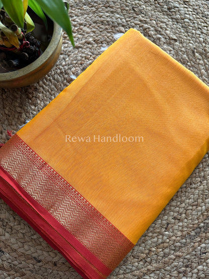 Maheshwari Rewa Border Saree 