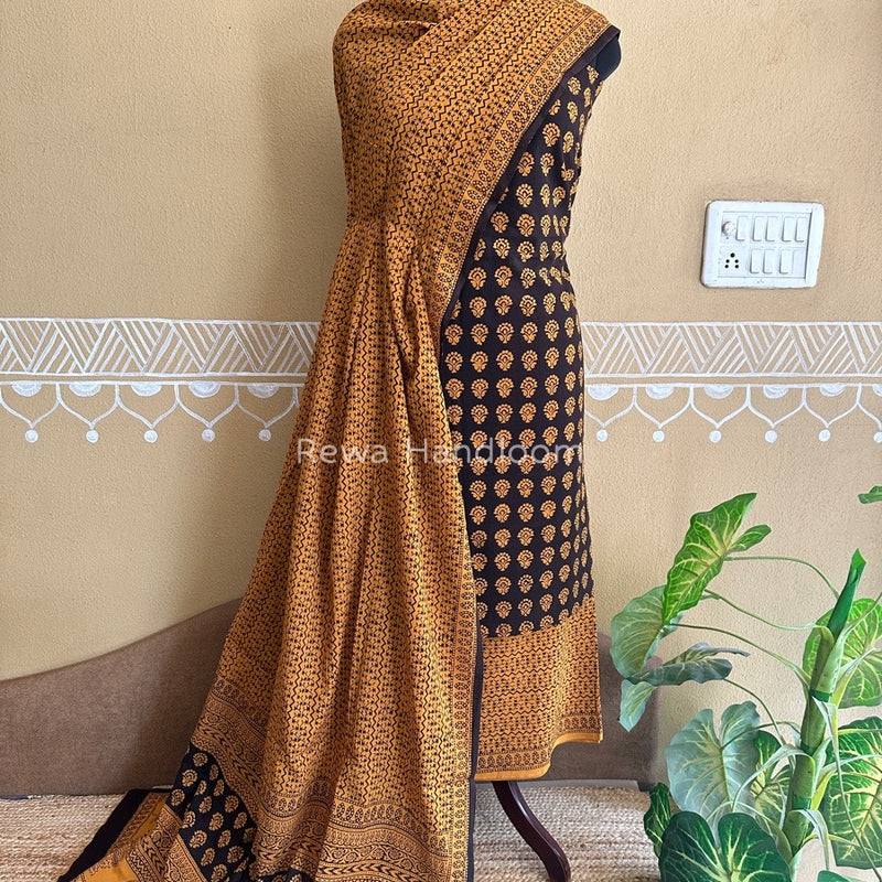 Bagh Print Cotton Suit