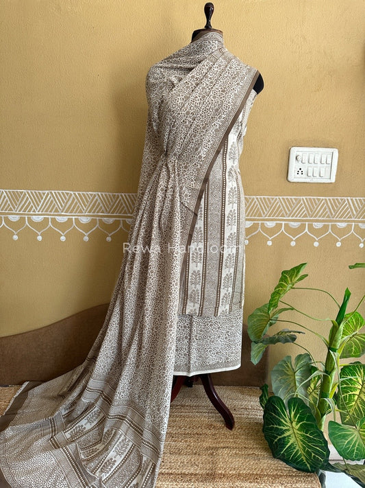  Bagh Print Cotton Suit