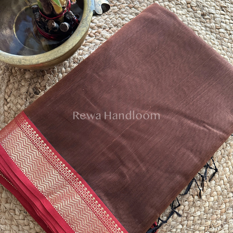 Maheshwari Rewa Border Saree 