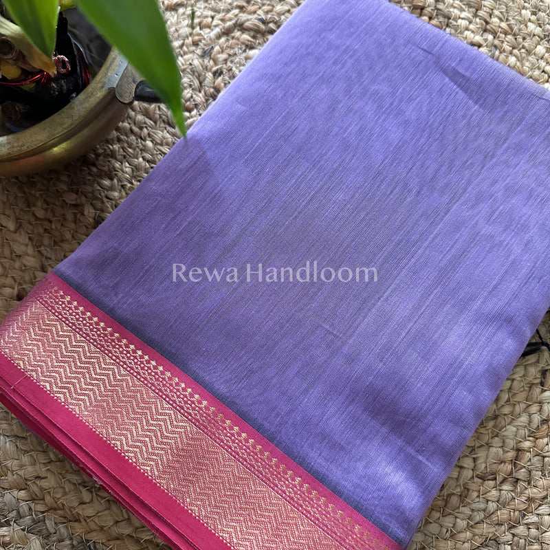 Maheshwari Rewa Border Saree 