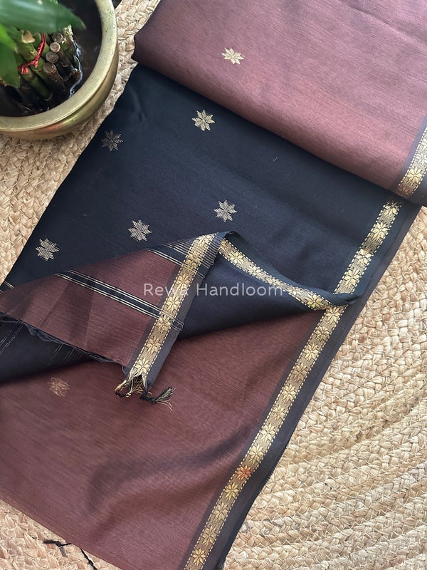  Zari Butti Maheshwari Saree
