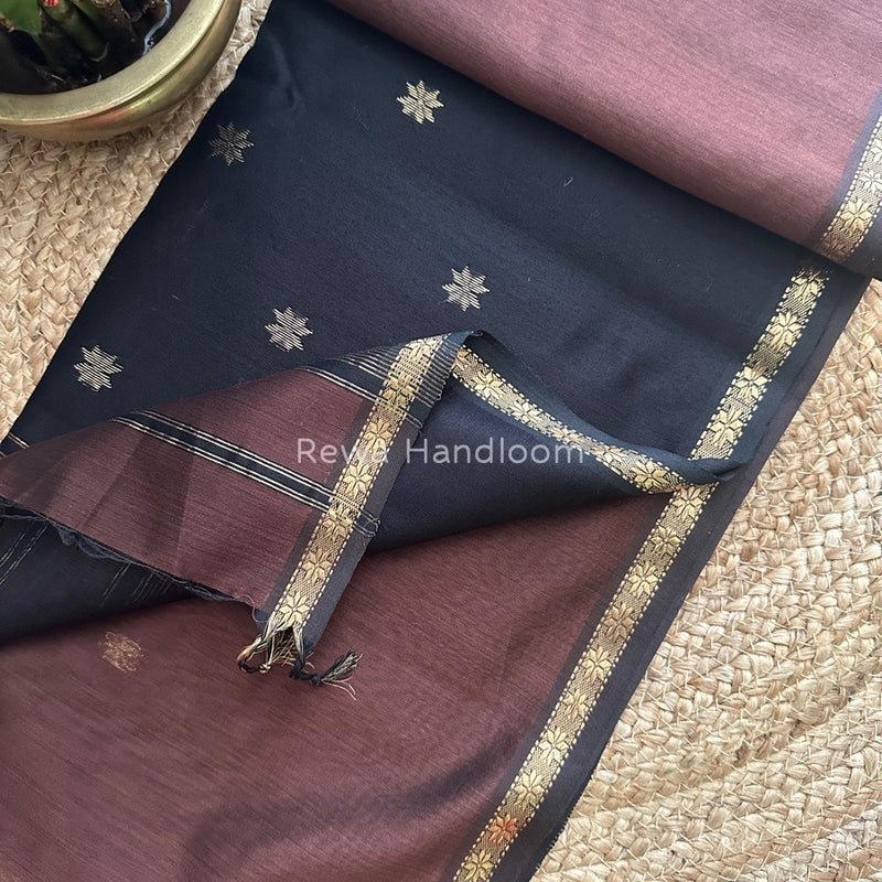  Zari Butti Maheshwari Saree