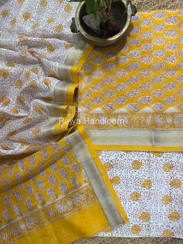  Chanderi Maheshwari Border Suit